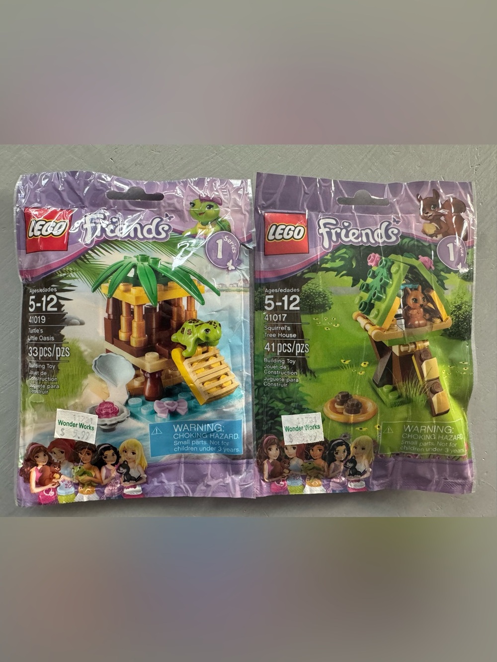 Lego Friends - Turtle’s Little Oasis & Squirrel’s Tree house